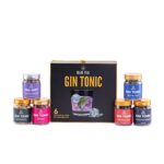 BLUE TEA – Gin Making Infusion – Luxury Gift Set | Assortment of 5 Natural Flowers & Juniper Berry | Caffeine Free – Gluten Free – GMO Free