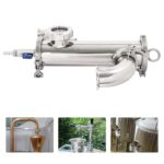 AGULIUM Stainless Steel Gin Basket for 100L/26.42Gal Distillers, Moonshine Still Wine Making Kit, Home Brewing Kit for Wine Whisky Liquor Pure Dew Grain Alcohol and Brandy